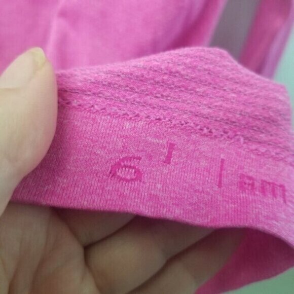 Lululemon Swiftly 1/2 Zip Pink Pullover Long Sleeve Shirt 6 - Picture 3 of 8